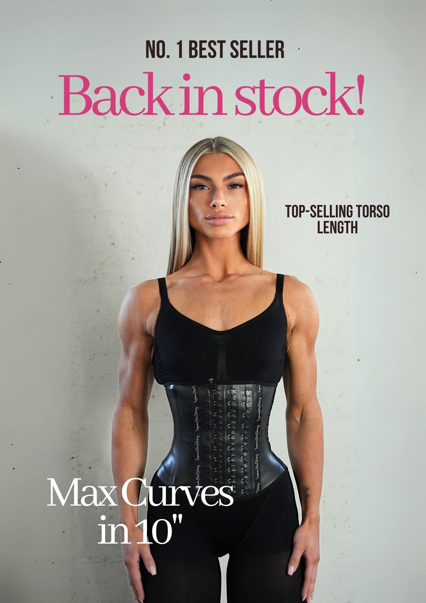 10" MAX COMPRESSION WAIST TRAINER