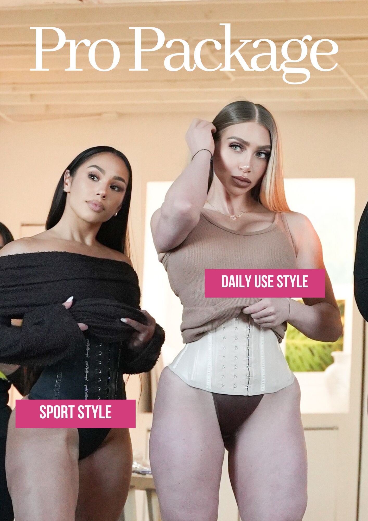 10" Pro Package. Get 2 Waist Trainers