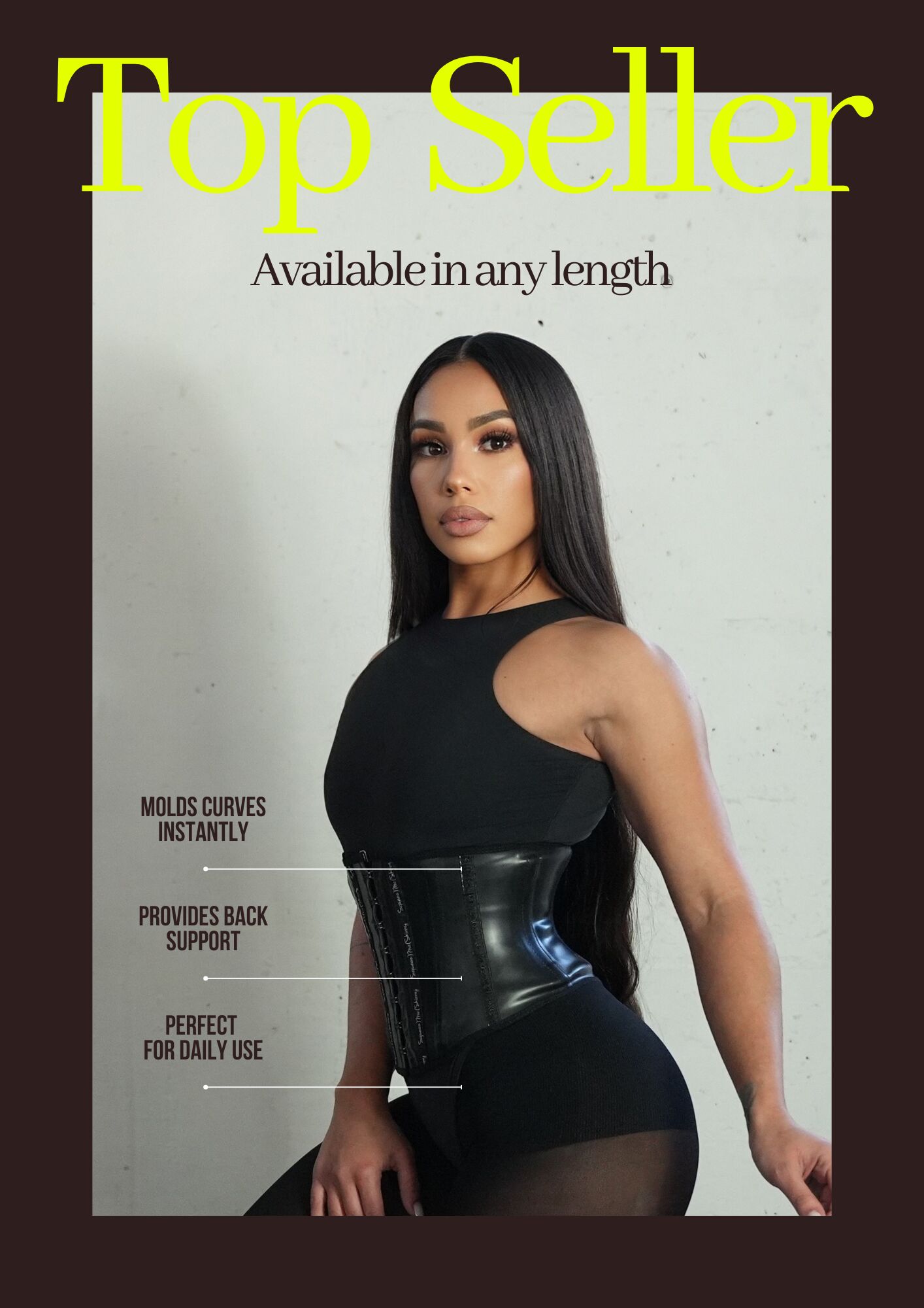 10" MAX COMPRESSION WAIST TRAINER