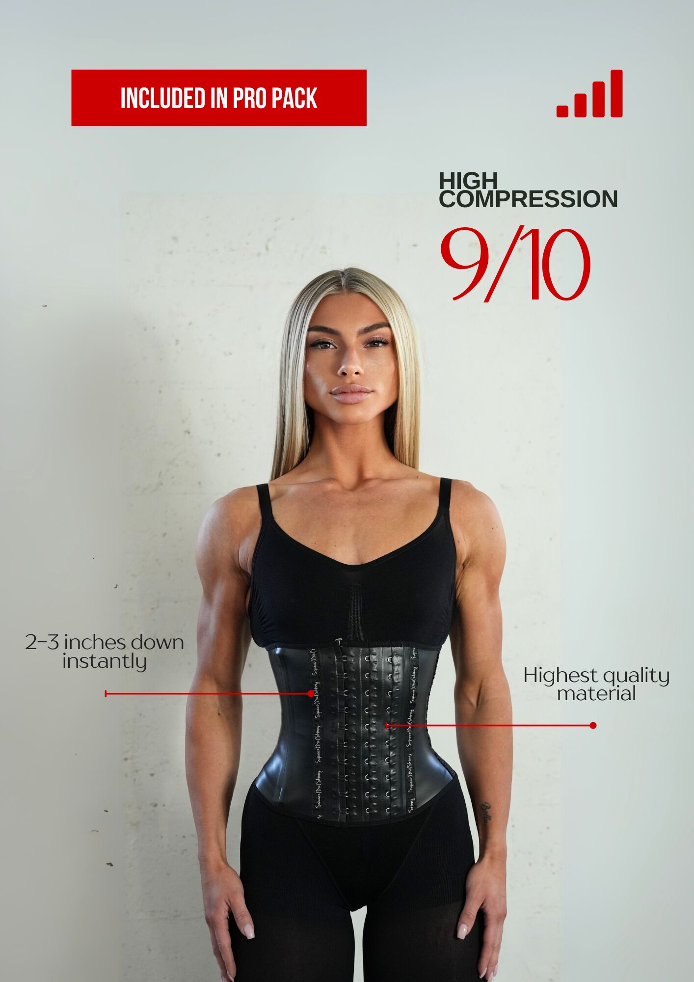 10" MAX COMPRESSION WAIST TRAINER