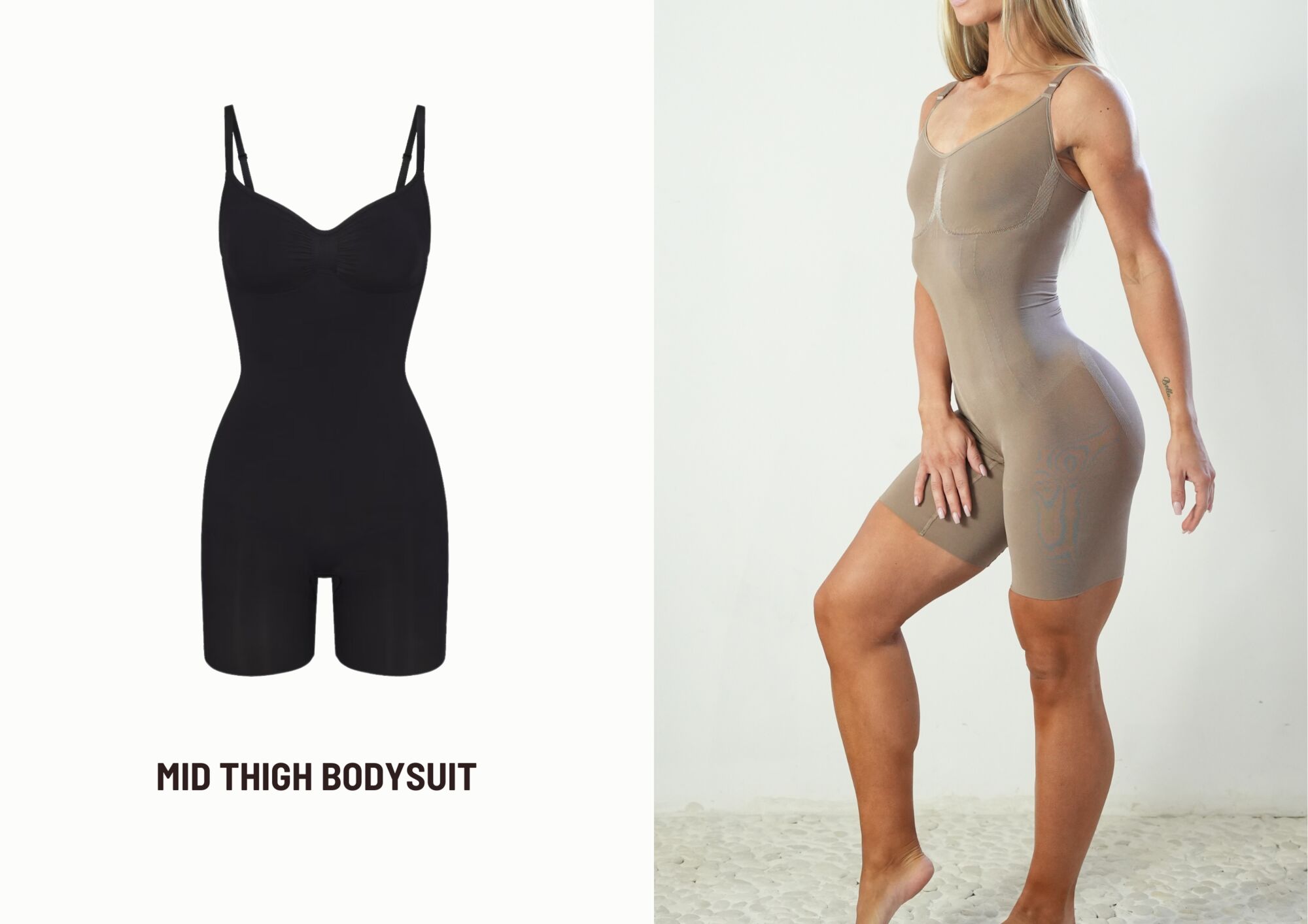 MID THIGH BODYSUIT