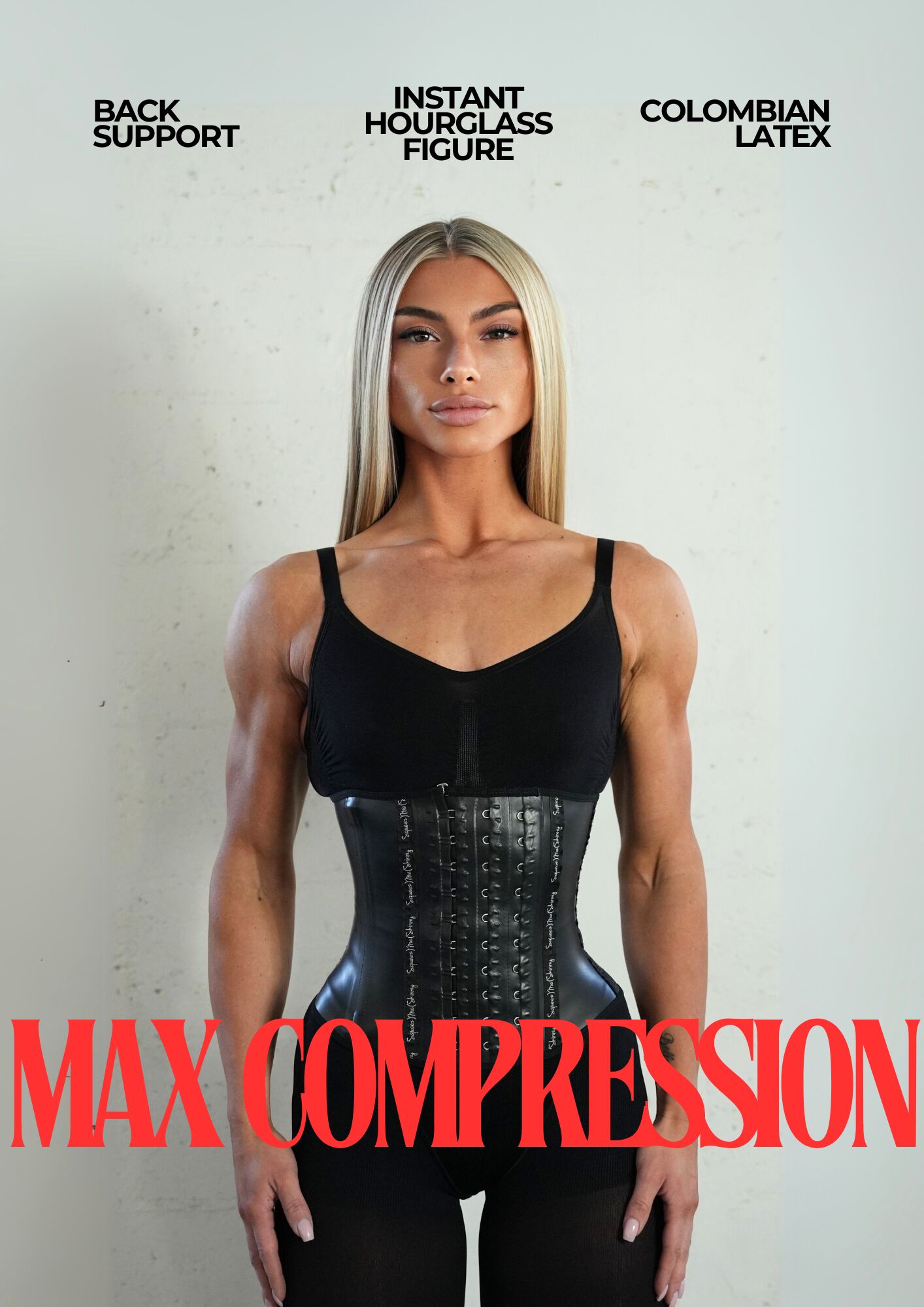 10" MAX COMPRESSION WAIST TRAINER