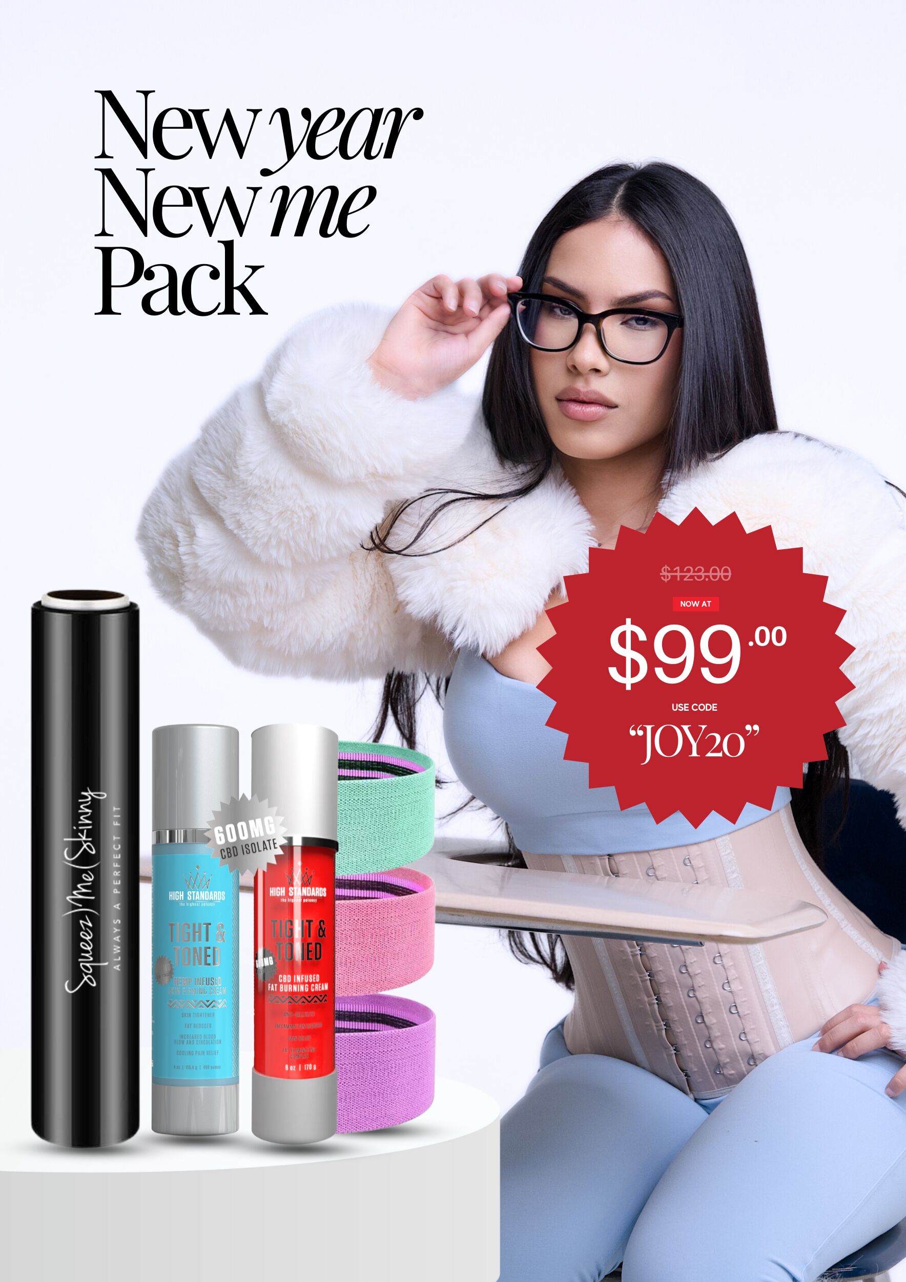 10" New Year New Me. Max Curves Package