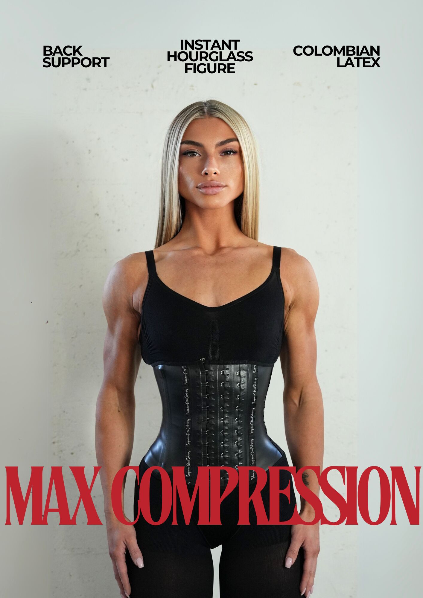 10" MAX COMPRESSION WAIST TRAINER