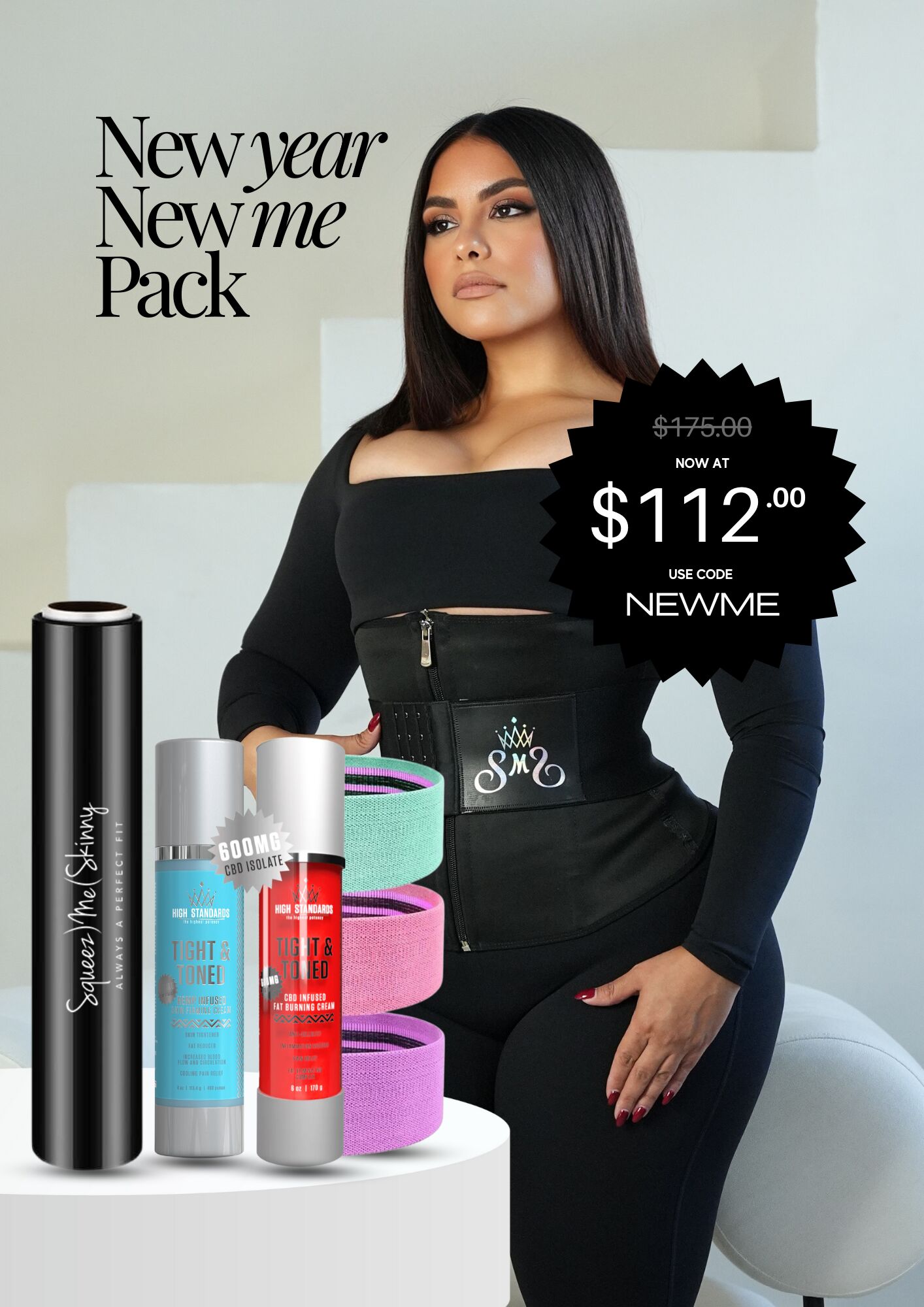 New Year New Me Triple Compression Waist Trainer