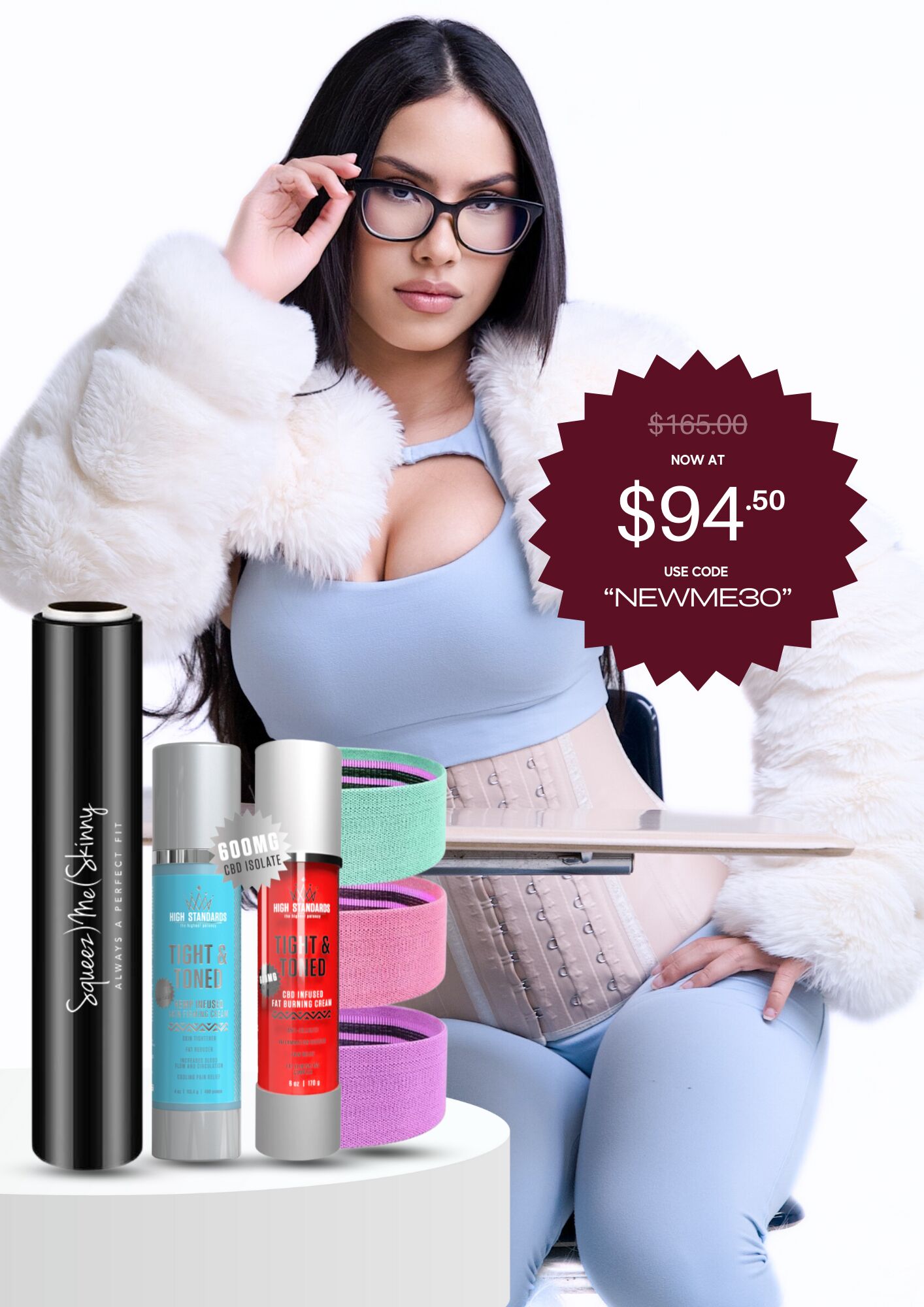 10" New Year New Me. Max Curves Package