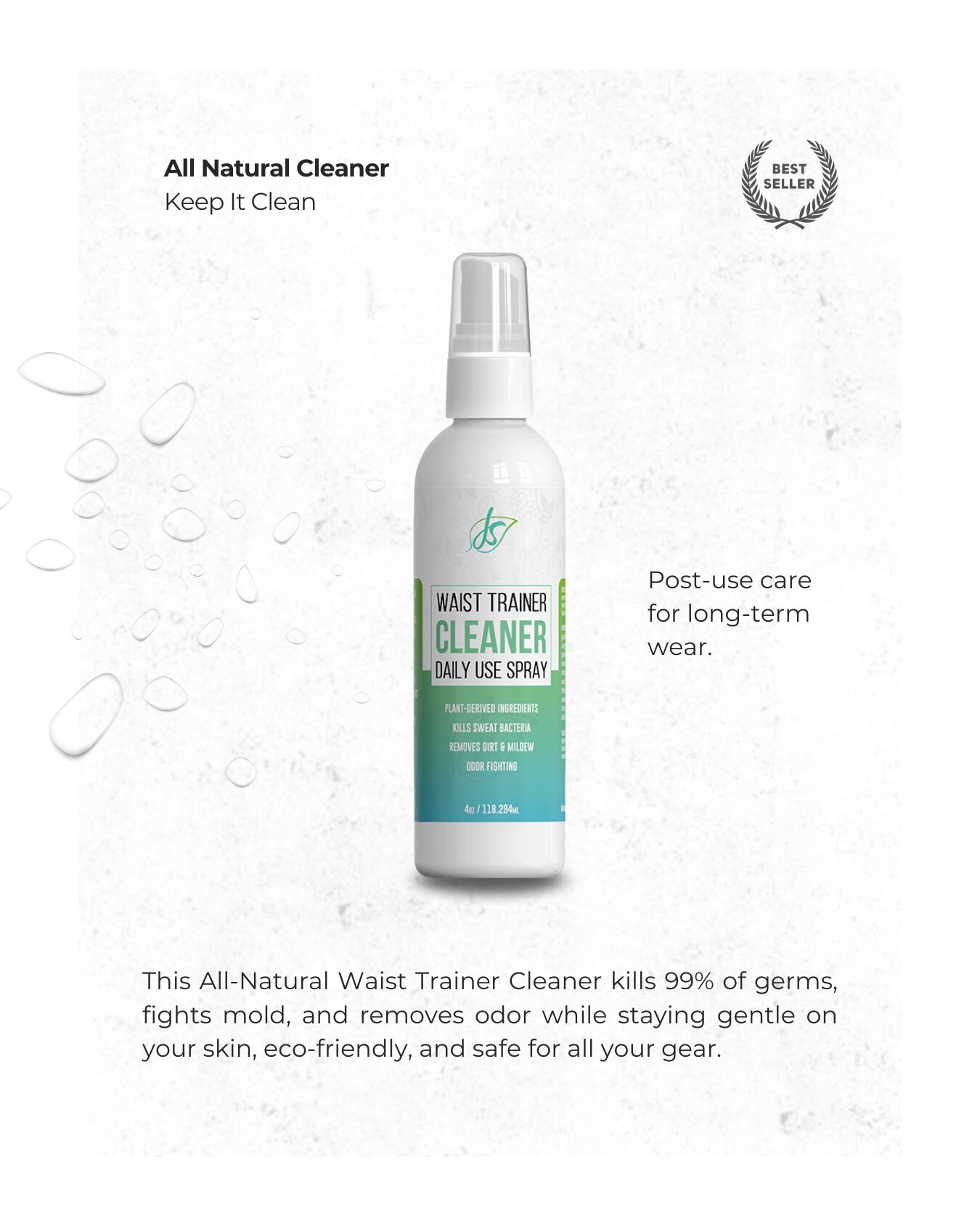 Spray & Go. Waist Trainer Cleaner