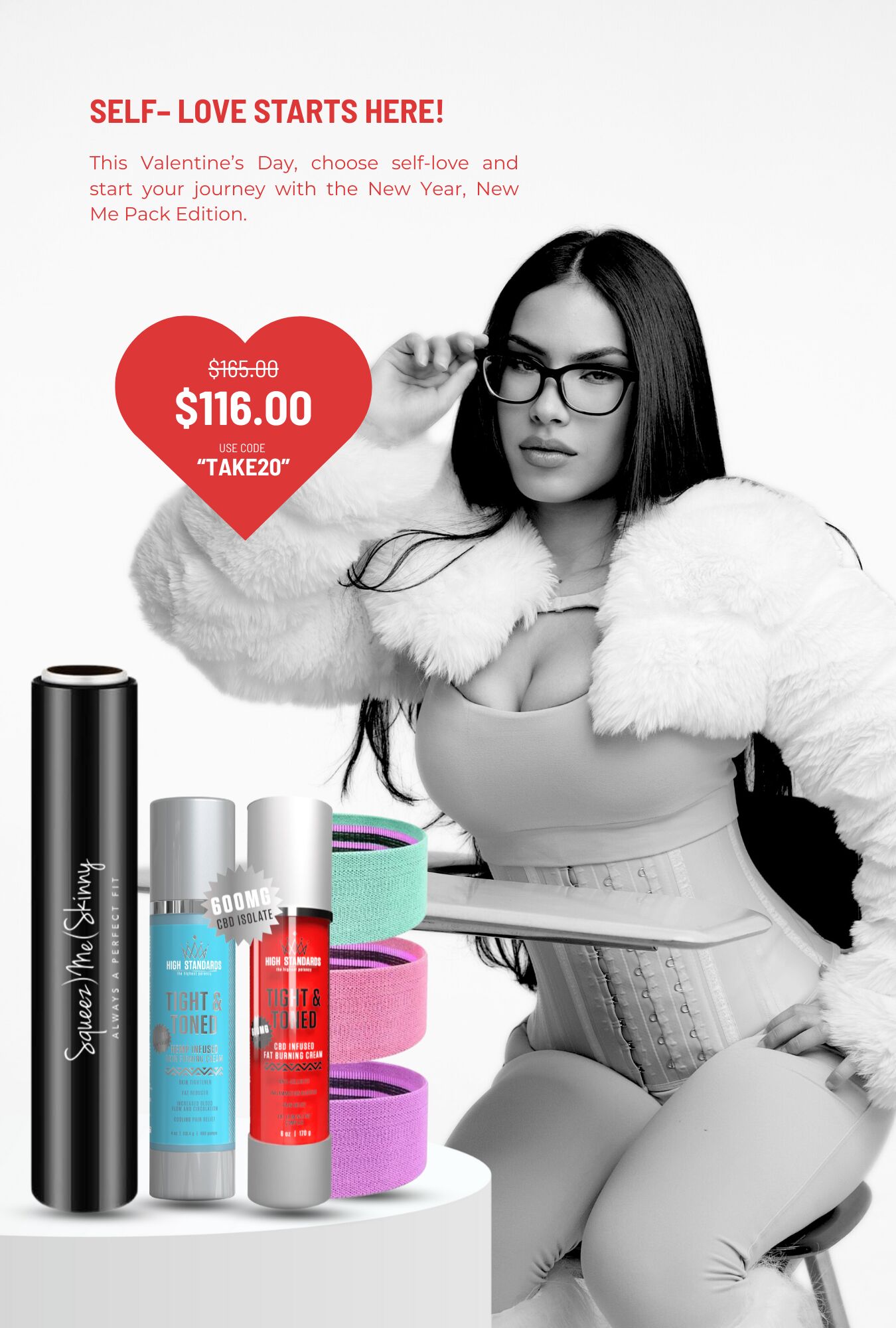 10" New Year New Me. Max Curves Package