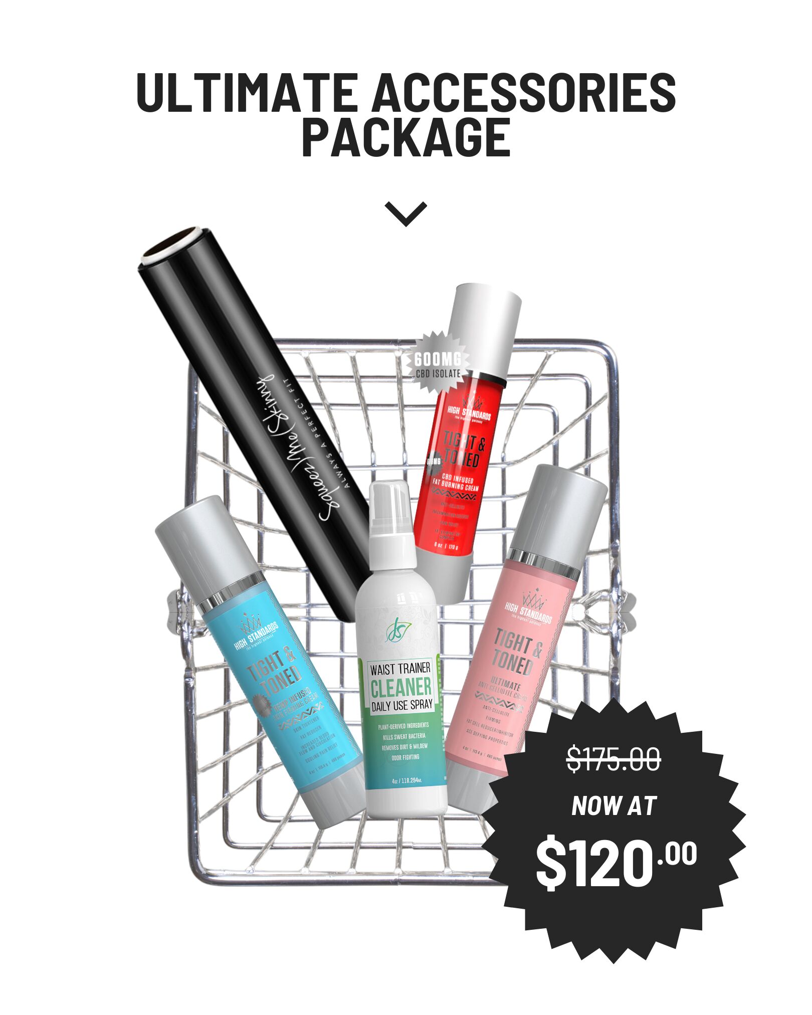 Ultimate Sculpt Accessories & Care Package